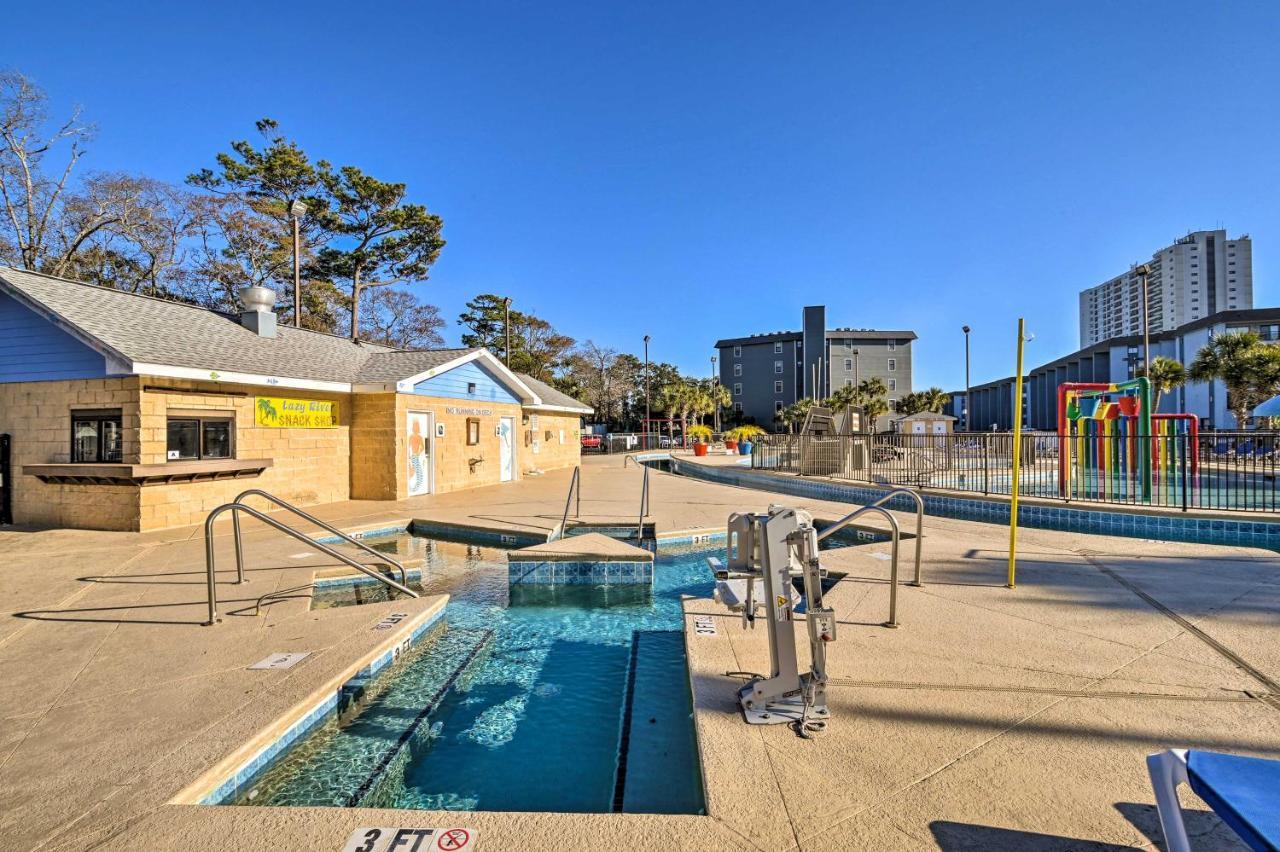 Renovated Oceanfront Resort Condo With Balcony Myrtle Beach Esterno foto