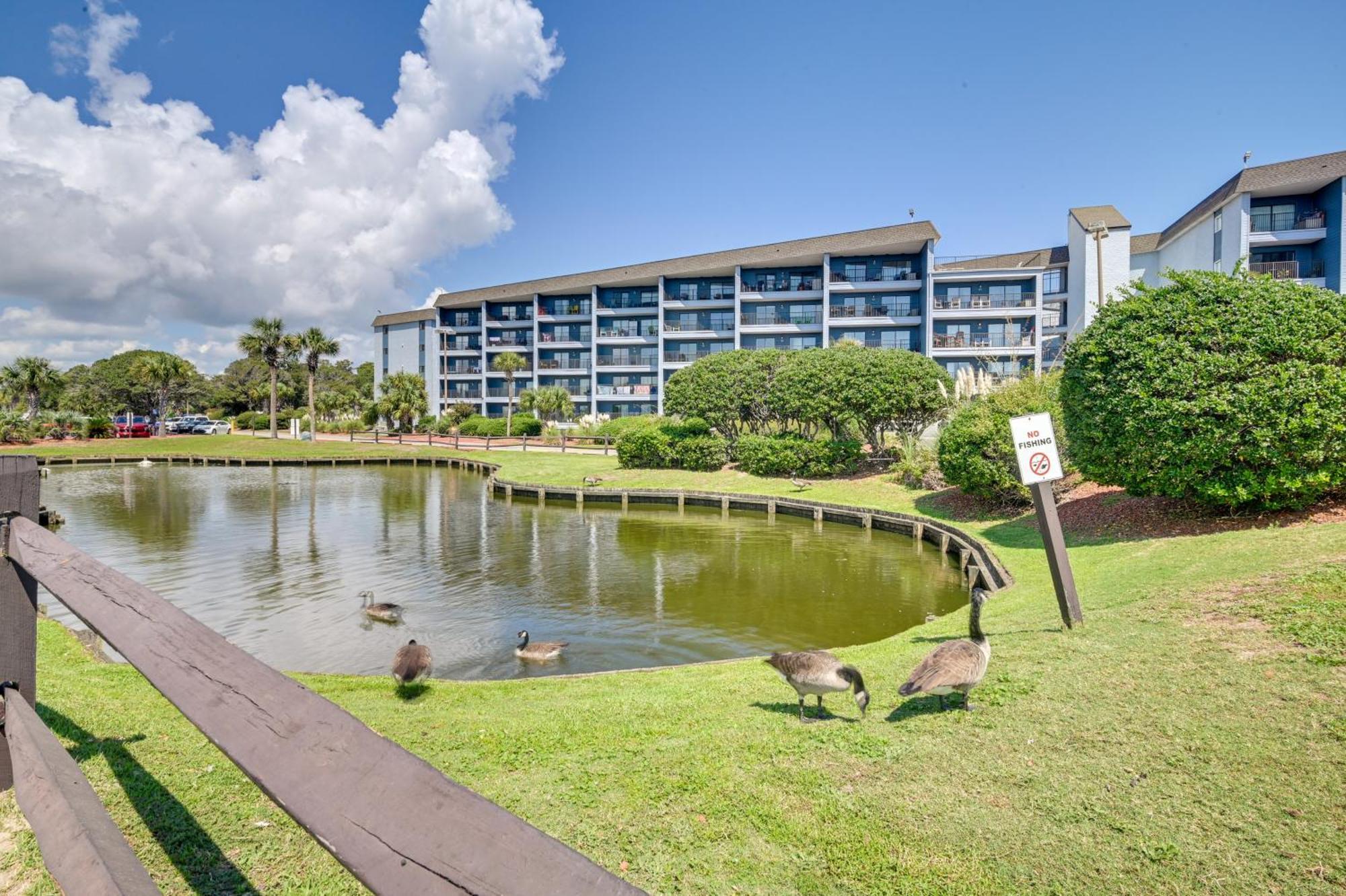 Renovated Oceanfront Resort Condo With Balcony Myrtle Beach Esterno foto