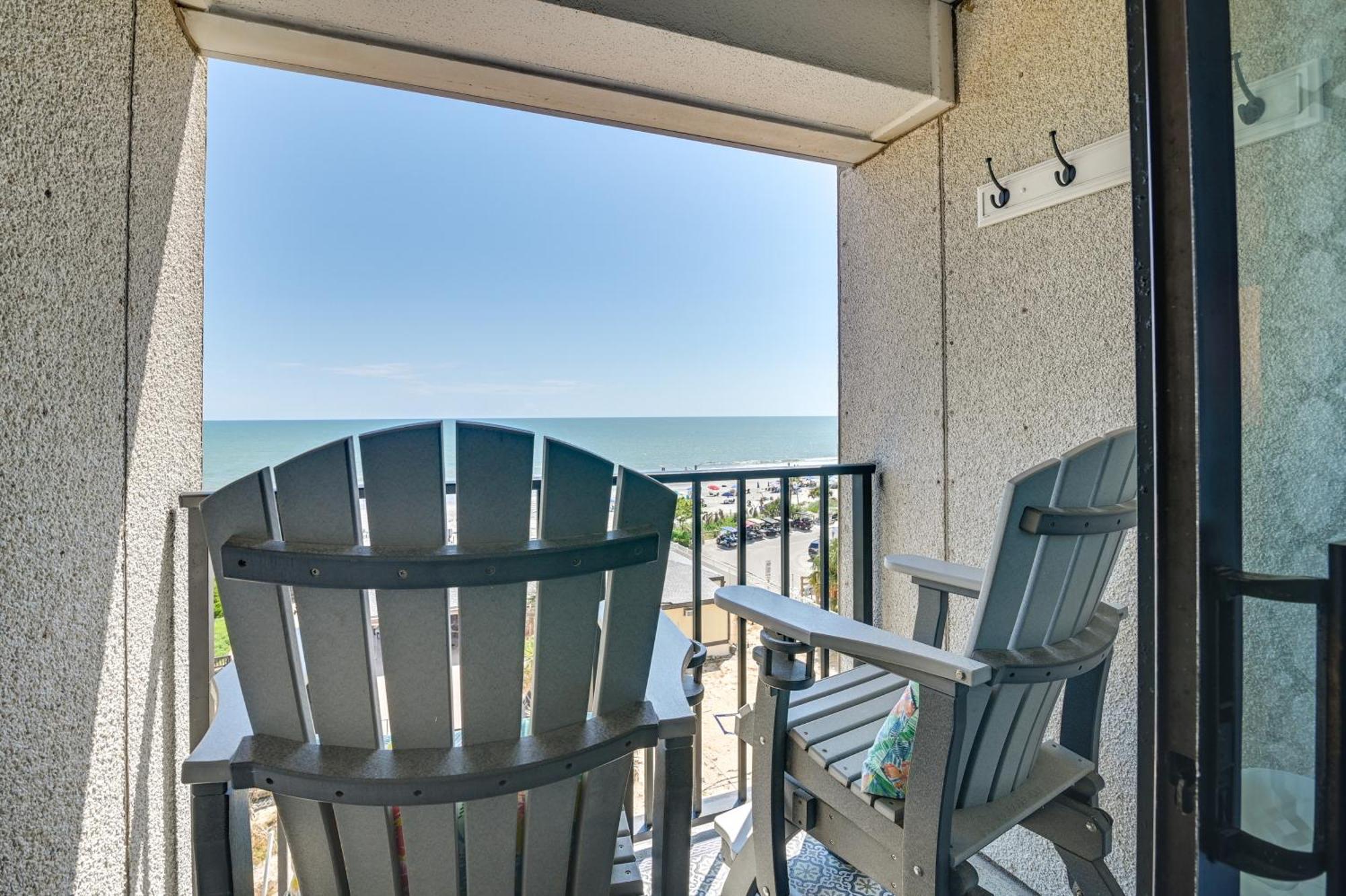 Renovated Oceanfront Resort Condo With Balcony Myrtle Beach Esterno foto